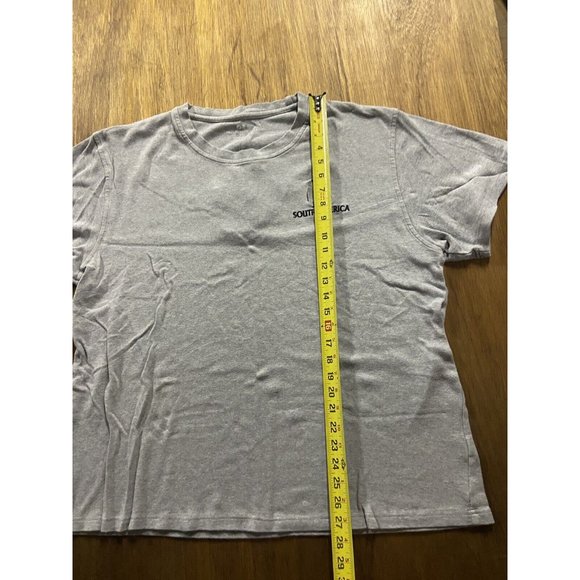 Princess Cruises South America Embroidered Penguin Graphic Gray Crew Neck Tee 2X - Picture 4 of 7